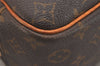 Authentic Louis Vuitton Monogram Deauville Hand Bag M47270 LV Junk 6044J