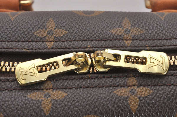 Authentic Louis Vuitton Monogram Deauville Hand Bag M47270 LV Junk 6044J