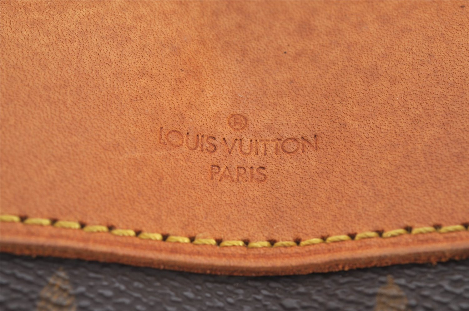Authentic Louis Vuitton Monogram Deauville Hand Bag M47270 LV Junk 6044J