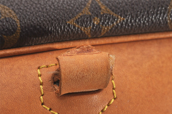 Authentic Louis Vuitton Monogram Deauville Hand Bag M47270 LV Junk 6044J