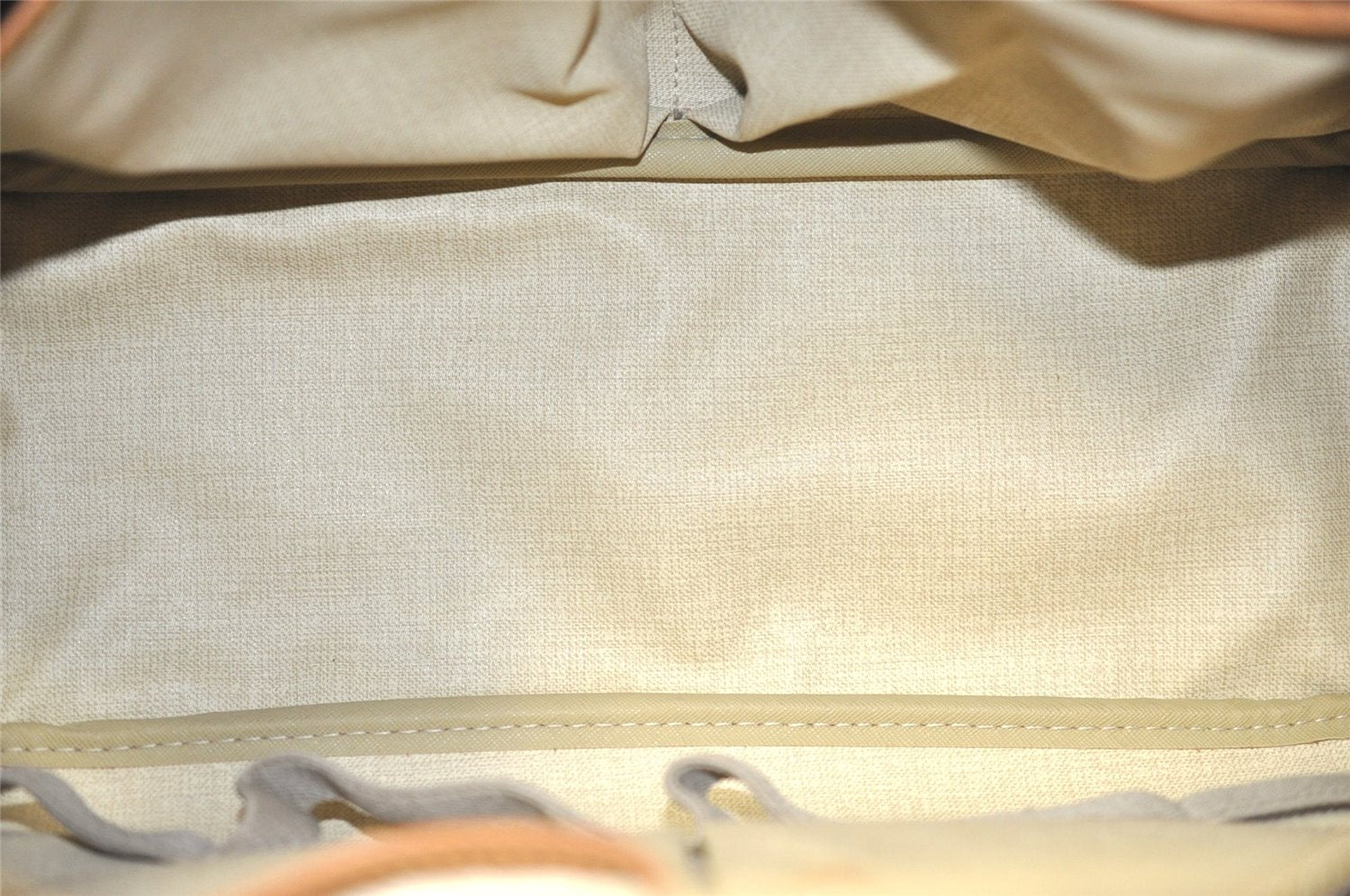 Authentic Louis Vuitton Monogram Deauville Hand Bag M47270 LV Junk 6044J