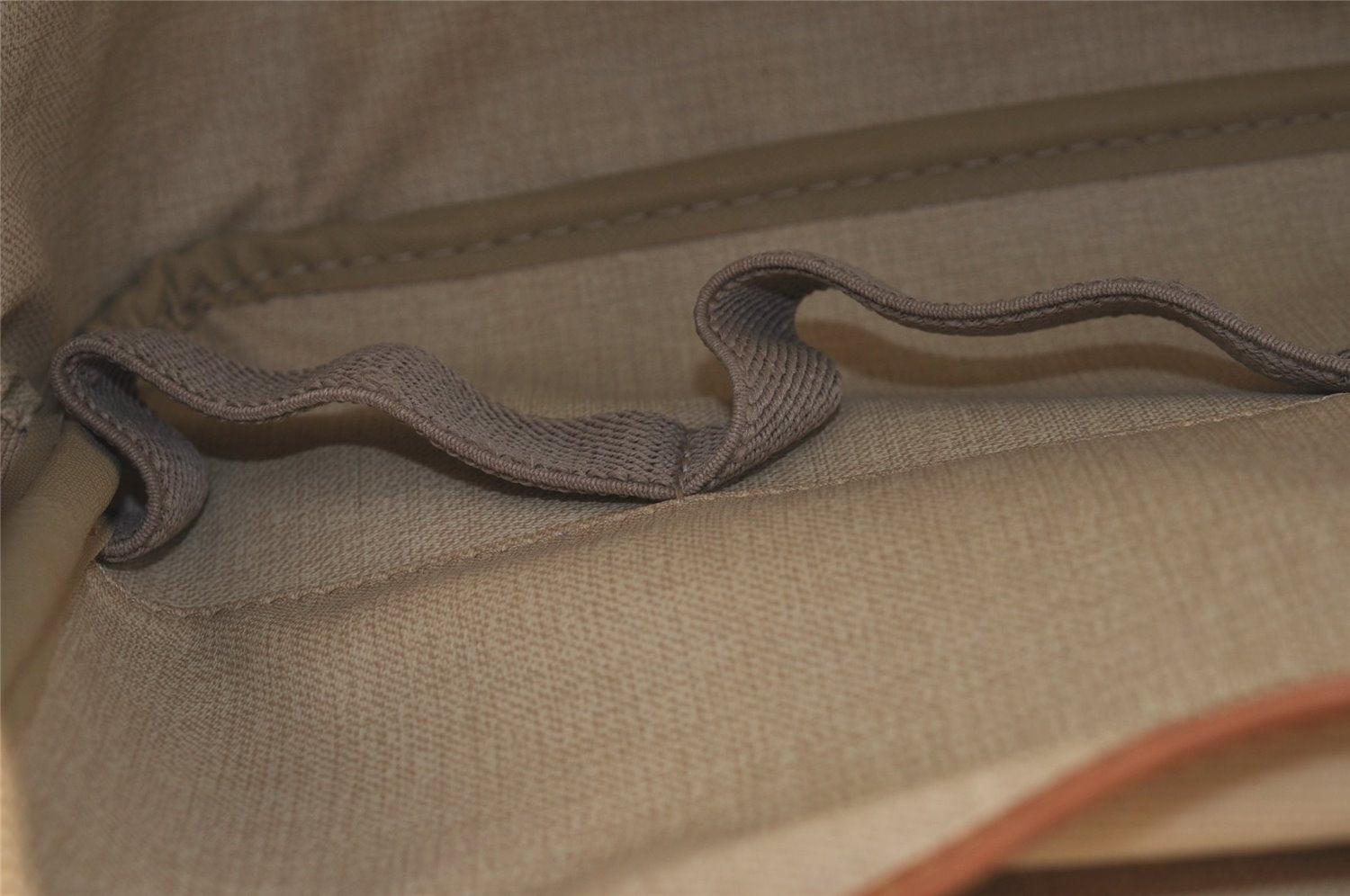 Authentic Louis Vuitton Monogram Deauville Hand Bag M47270 LV Junk 6044J