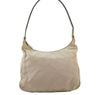 Authentic PRADA Vintage Nylon Tessuto Shoulder Hand Bag Purse White Cream 6044K