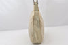 Authentic PRADA Vintage Nylon Tessuto Shoulder Hand Bag Purse White Cream 6044K