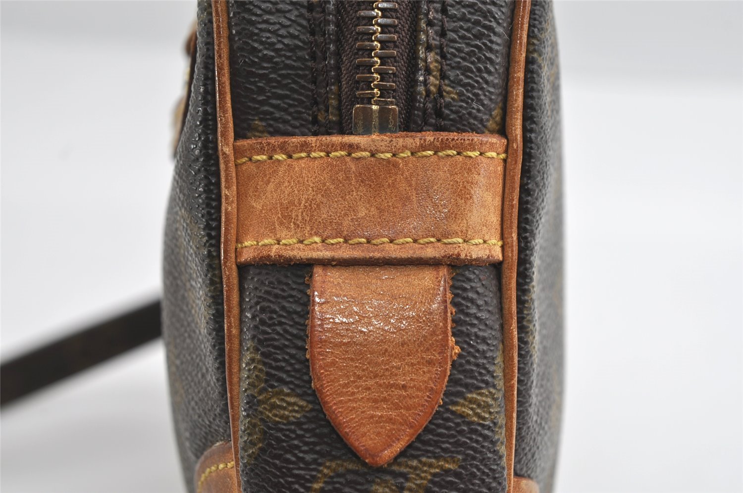 Auth Louis Vuitton Monogram Marly Dragonne GM M51825 Clutch Hand Bag Junk 6045I