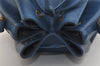 Authentic Louis Vuitton Epi Petit Noe Shoulder Drawstring Bag M44105 Blue 6045J