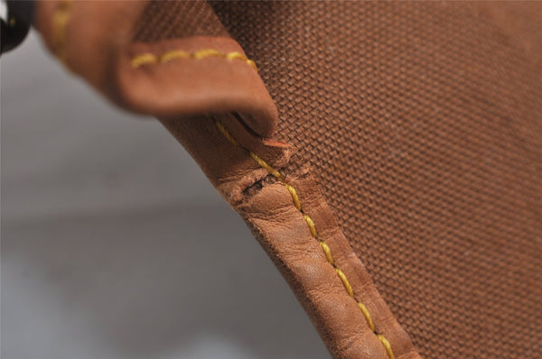 Authentic Louis Vuitton Monogram Gibeciere MM Shoulder Cross Bag M42247 LV 6046J