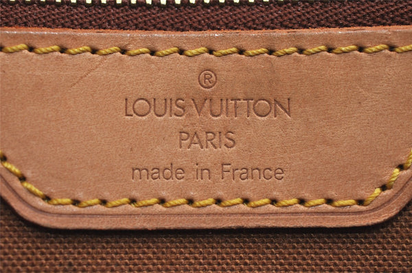 Authentic Louis Vuitton Monogram Gibeciere MM Shoulder Cross Bag M42247 LV 6046J