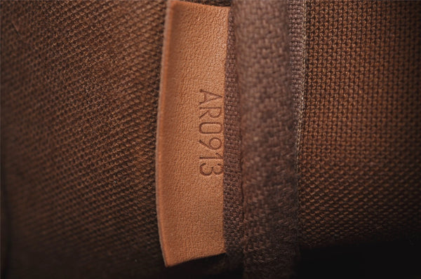 Authentic Louis Vuitton Monogram Gibeciere MM Shoulder Cross Bag M42247 LV 6046J