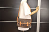 Authentic Louis Vuitton Monogram Gibeciere MM Shoulder Cross Bag M42247 LV 6046J