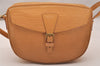 Authentic Louis Vuitton Epi Jeune Fille Shoulder Cross Bag Beige M52156 LV 6047J