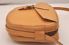 Authentic Louis Vuitton Epi Jeune Fille Shoulder Cross Bag Beige M52156 LV 6047J