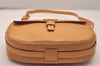 Authentic Louis Vuitton Epi Jeune Fille Shoulder Cross Bag Beige M52156 LV 6047J