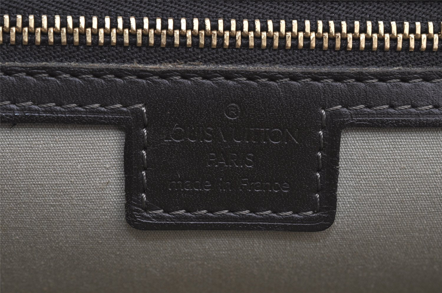 Auth Louis Vuitton Monogram Mini Josephine PM Hand Bag M92215 Khaki Beige 6048I