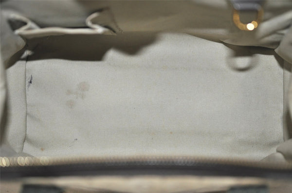 Auth Louis Vuitton Monogram Mini Josephine PM Hand Bag M92215 Khaki Beige 6048I