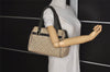 Auth Louis Vuitton Monogram Mini Josephine PM Hand Bag M92215 Khaki Beige 6048I