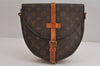 Authentic Louis Vuitton Monogram Chantilly GM Shoulder Bag M51232 LV Junk 6048J