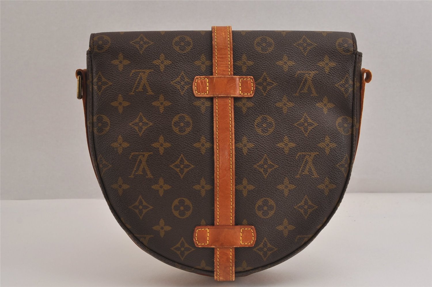 Authentic Louis Vuitton Monogram Chantilly GM Shoulder Bag M51232 LV Junk 6048J