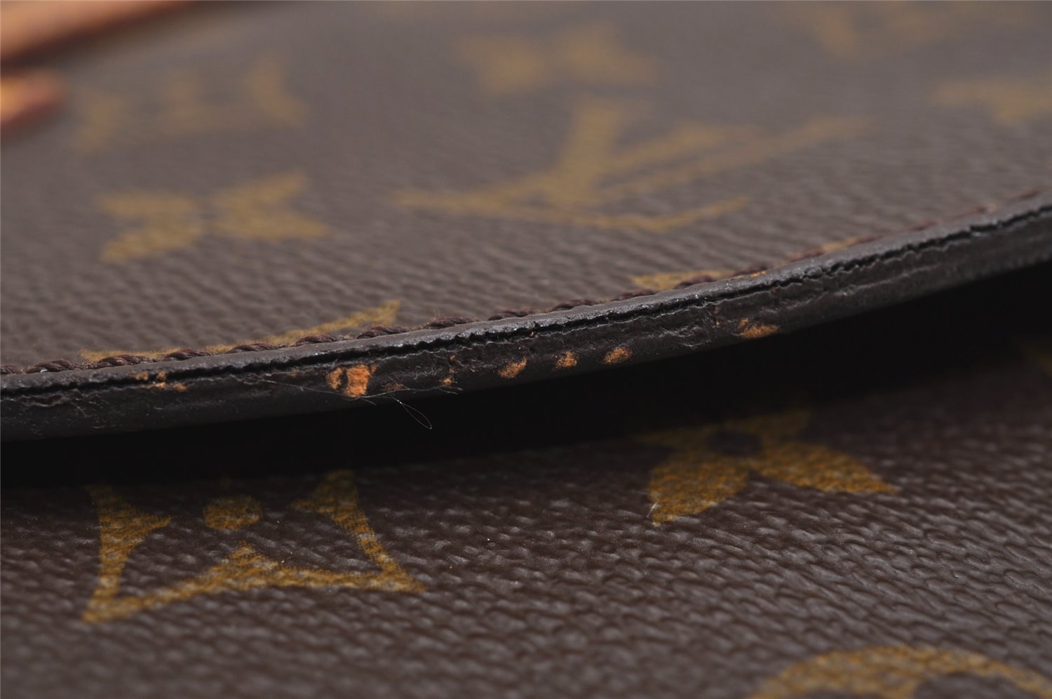 Authentic Louis Vuitton Monogram Chantilly GM Shoulder Bag M51232 LV Junk 6048J