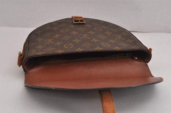 Authentic Louis Vuitton Monogram Chantilly GM Shoulder Bag M51232 LV Junk 6048J