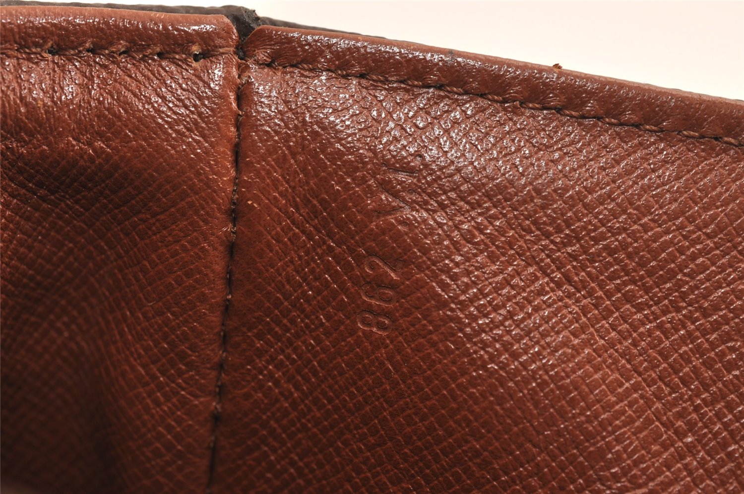 Authentic Louis Vuitton Monogram Chantilly GM Shoulder Bag M51232 LV Junk 6048J