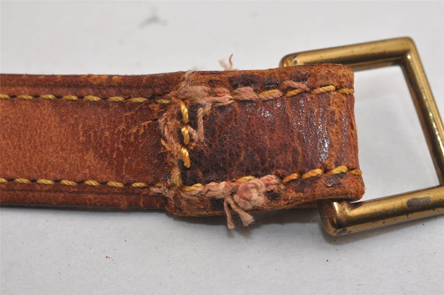 Authentic Louis Vuitton Monogram Chantilly GM Shoulder Bag M51232 LV Junk 6048J