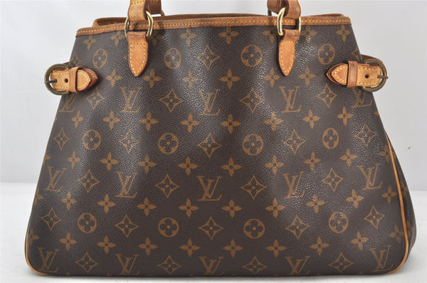 Authentic Louis Vuitton Monogram Batignolles Horizontal Tote Bag M51154 LV 6048K