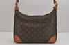 Authentic Louis Vuitton Monogram Boulogne 30 Shoulder Cross Bag M52165 LV 6049J