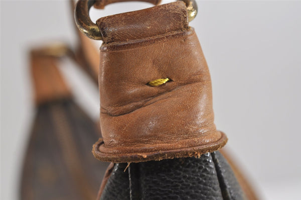 Authentic Louis Vuitton Monogram Boulogne 30 Shoulder Cross Bag M52165 LV 6049J