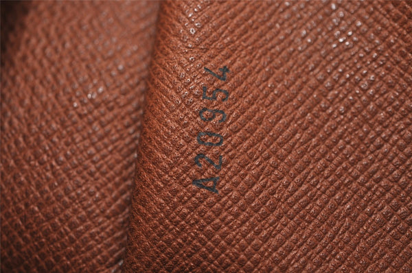 Authentic Louis Vuitton Monogram Boulogne 30 Shoulder Cross Bag M52165 LV 6049J