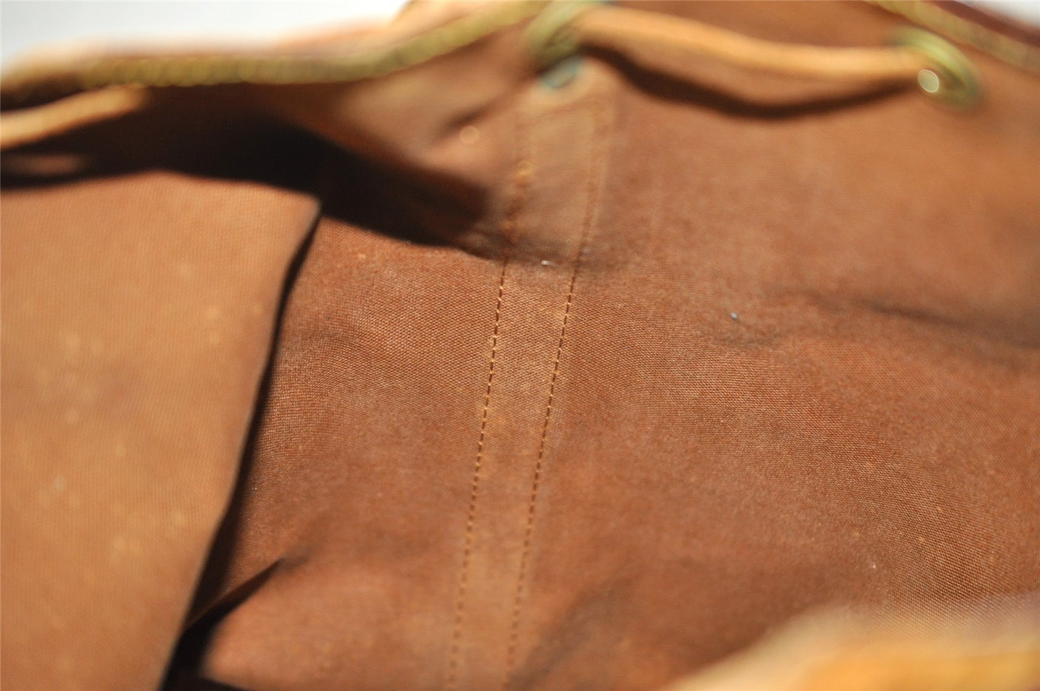 Authentic Louis Vuitton Monogram Noe Shoulder Drawstring Bag M42224 LV 6050I