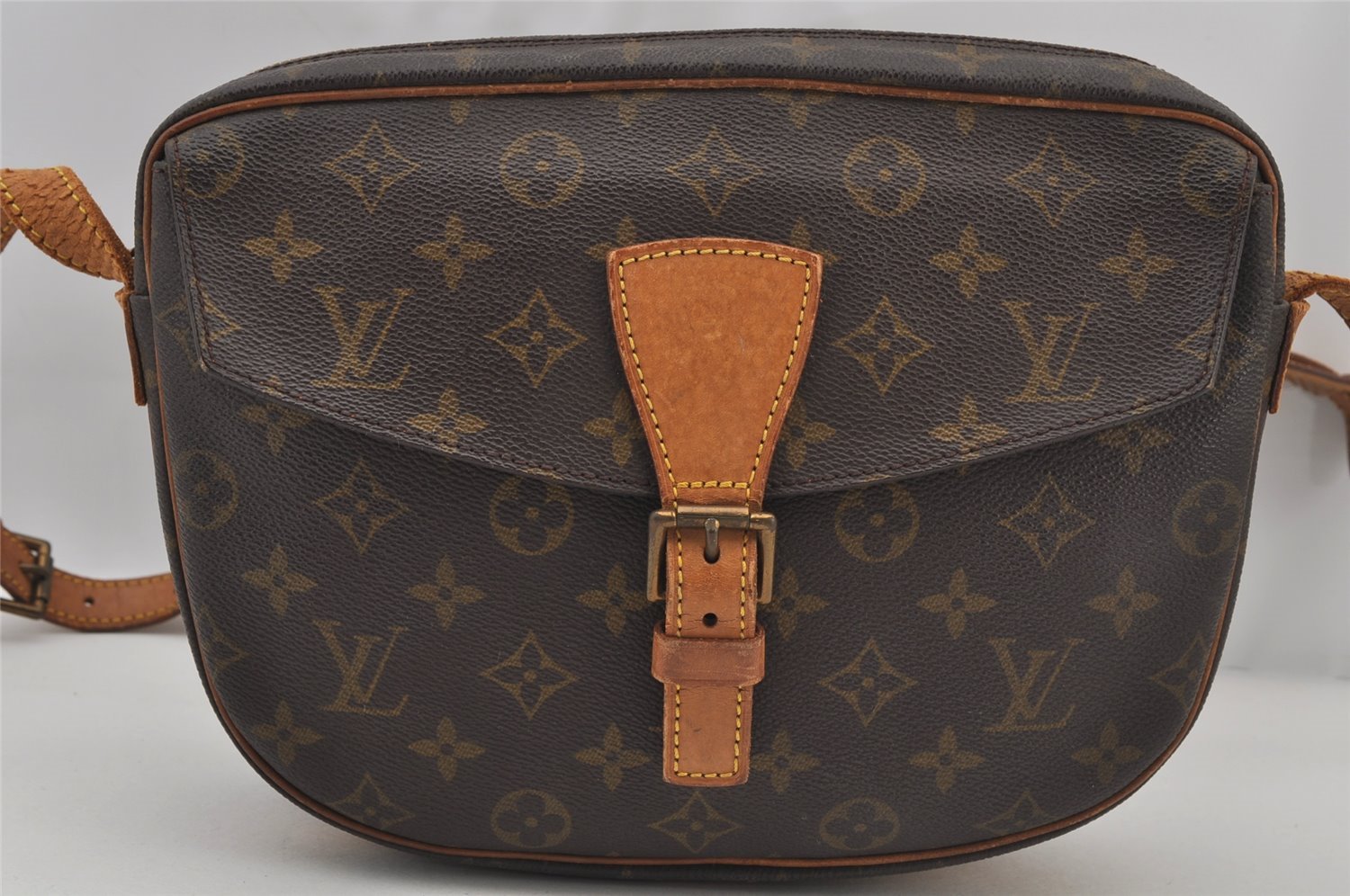 Authentic Louis Vuitton Monogram Jeune Fille MM M51226 Shoulder Cross Bag 6050J