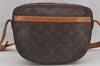 Authentic Louis Vuitton Monogram Jeune Fille MM M51226 Shoulder Cross Bag 6050J