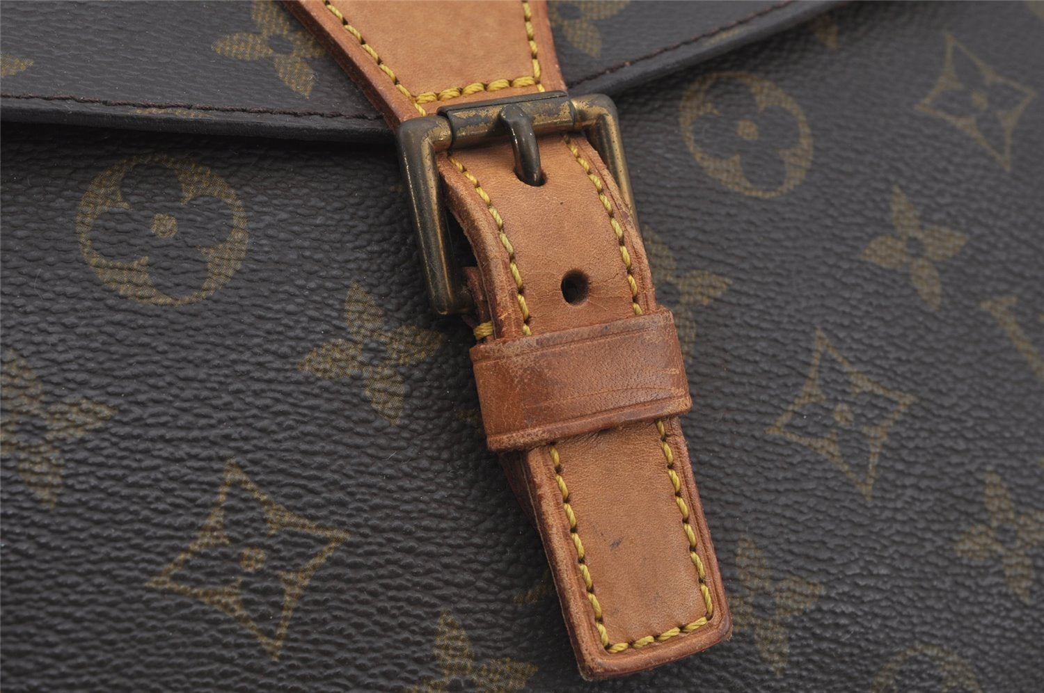 Authentic Louis Vuitton Monogram Jeune Fille MM M51226 Shoulder Cross Bag 6050J