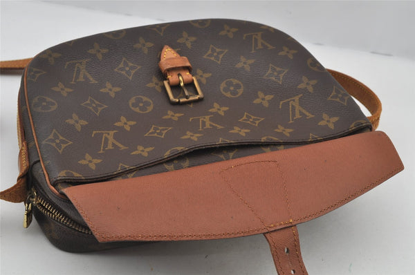 Authentic Louis Vuitton Monogram Jeune Fille MM M51226 Shoulder Cross Bag 6050J