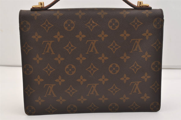 Authentic Louis Vuitton Monogram Monceau 2Way Shoulder Hand Bag M51187 LV 6051J