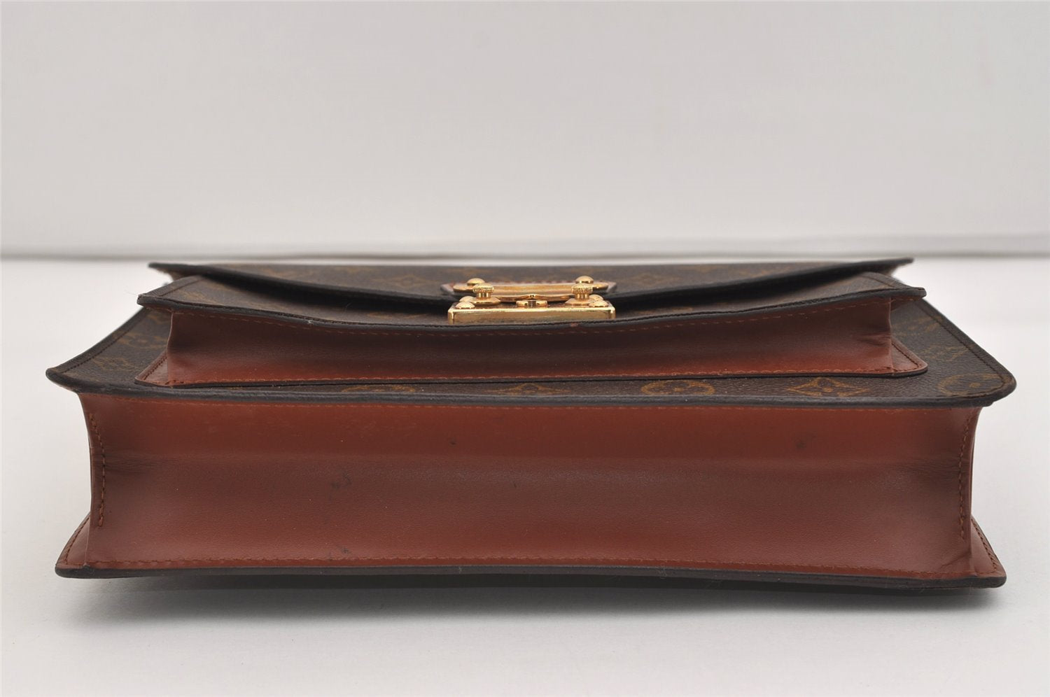 Authentic Louis Vuitton Monogram Monceau 2Way Shoulder Hand Bag M51187 LV 6051J