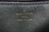 Auth Louis Vuitton Taiga Volga Document case Clutch Bag Green M30204 LV 6053I