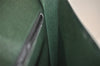 Auth Louis Vuitton Taiga Volga Document case Clutch Bag Green M30204 LV 6053I