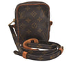 Auth Louis Vuitton Monogram Mini Poche Danube Shoulder Bag M45268 Junk 6053J