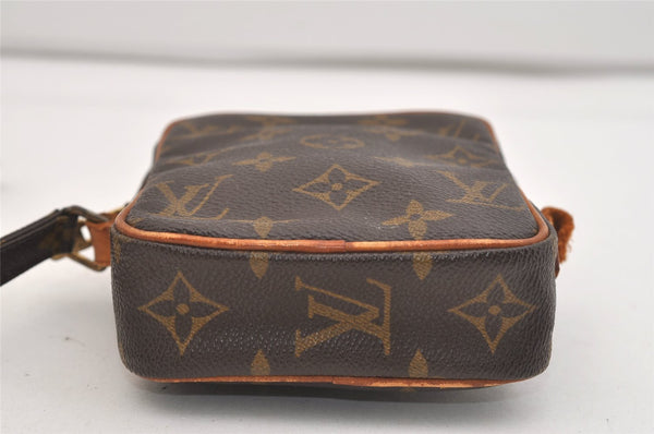 Auth Louis Vuitton Monogram Mini Poche Danube Shoulder Bag M45268 Junk 6053J