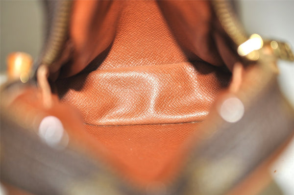 Auth Louis Vuitton Monogram Mini Poche Danube Shoulder Bag M45268 Junk 6053J