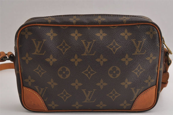 Authentic Louis Vuitton Monogram Trocadero 23 Shoulder Cross Bag M51276 LV 6054J