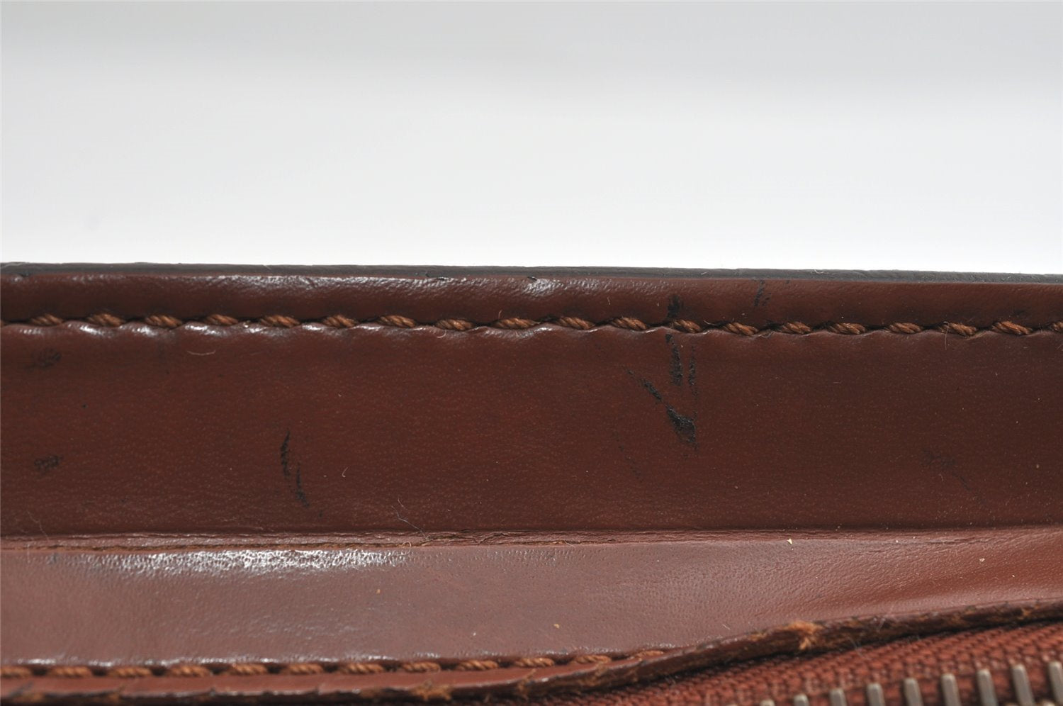 Authentic Louis Vuitton Monogram Pochette Homme Clutch Hand Bag M51795 LV 6055I