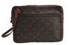 Authentic Louis Vuitton Monogram Pochette Sport Clutch Bag Old Model Junk 6055J
