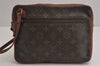 Authentic Louis Vuitton Monogram Pochette Sport Clutch Bag Old Model Junk 6055J