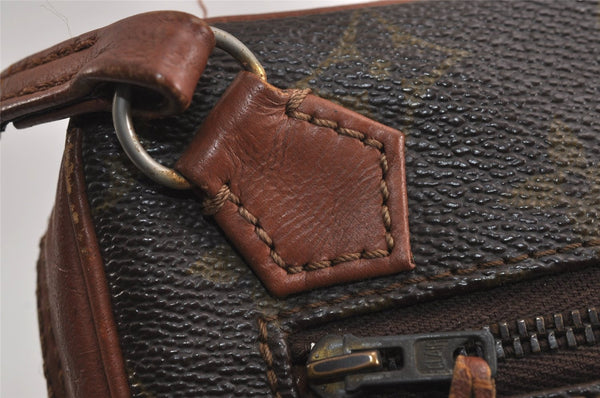 Authentic Louis Vuitton Monogram Pochette Sport Clutch Bag Old Model Junk 6055J