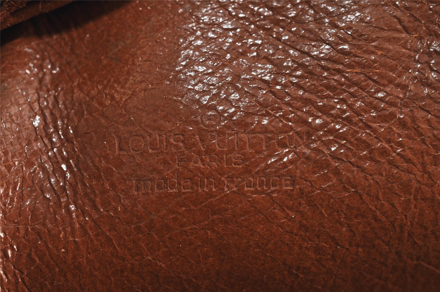 Authentic Louis Vuitton Monogram Pochette Sport Clutch Bag Old Model Junk 6055J