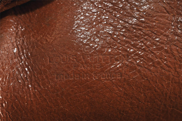 Authentic Louis Vuitton Monogram Pochette Sport Clutch Bag Old Model Junk 6055J