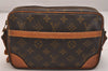 Authentic Louis Vuitton Monogram Trocadero 23 Shoulder Cross Bag M51276 LV 6056J